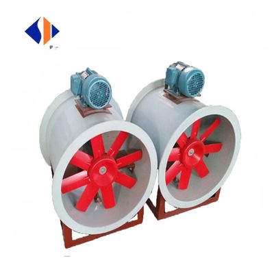 120V Automatização de motores Ventilador de fluxo de eixo externo de FRP durável para aplicações industriais
