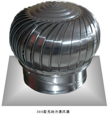 Automatização de ventilação sem energia simplificada com ventilador de turbina de telhado Shuangyi FRP/GRP/SS304