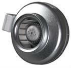 Ventilador de conduta de montagem de lâmina de plástico para instalação de ventilador centrífugo de mini-ductos