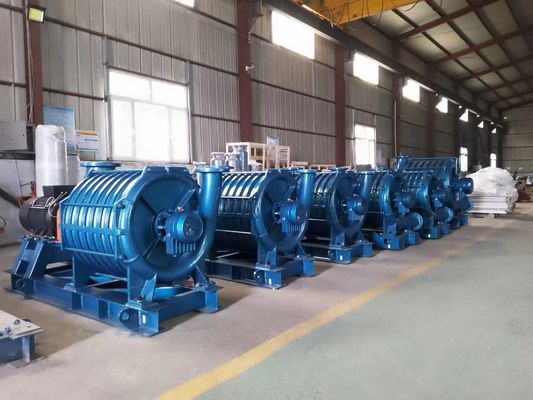 Ventilador de telhado de montagem de raízes soprador para alta pressão e grande volume em aquicultura não tripulada