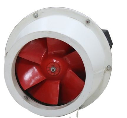 Material de instalação vertical Ventilador de conduta de automação de fluxo inclinado de motor à prova de explosão