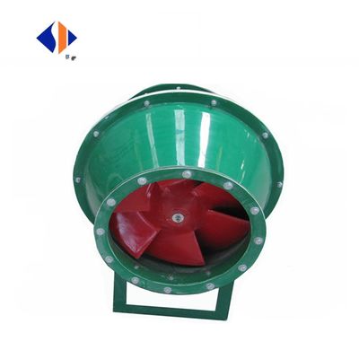 Material de instalação vertical Ventilador de conduta de automação de fluxo inclinado de motor à prova de explosão