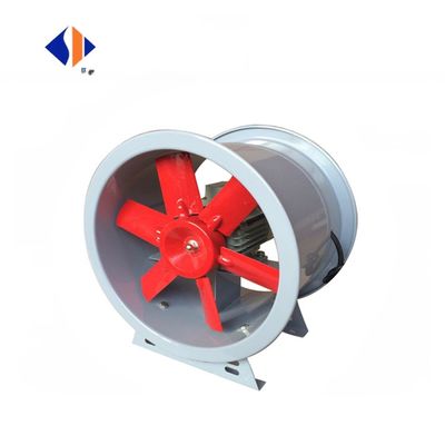 Instalação vertical auto-projetado motor externo volume de ar variável pressão do ar ventilador de fluxo axial automático