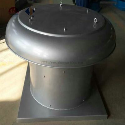 Ventilador de escape de baixo ruído de plástico reforçado com fibra de vidro para ventilador de telhado de automação axial