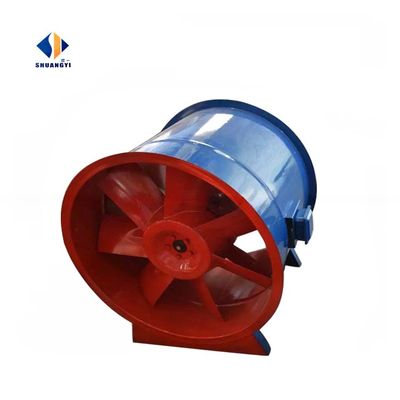 Suporte OEM Ventilador de ventilação de automação de fluxo axial personalizado para tubo de combate a incêndio