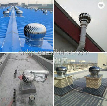Ventilação automática de ciclo extractor ventilador com bom produto Turbina eólica montada no telhado