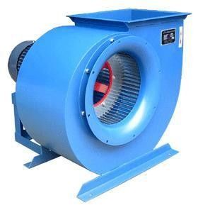 Ventilador de escape centrífugo industrial com alta pressão estática e suporte personalizado