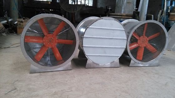 Ventilador de ventilação de fluxo axial de corrente elétrica AC de alto volume de entrada dupla FRP blade