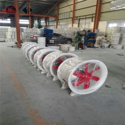 Ventilador de ventilação de fluxo axial de corrente elétrica AC de alto volume de entrada dupla FRP blade