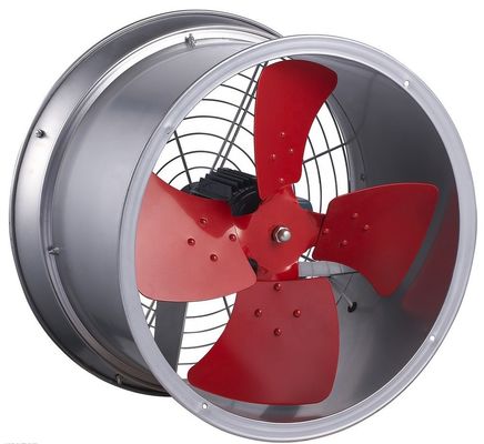 220V/380V Ventilador de escape de alta temperatura de fluxo axial de fumaça de combate a incêndios com lâminas de FRP