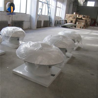 Ventilador de telhado industrial com construção de FRP/alumínio leve e resistente