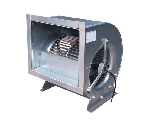 Ventilador extractor centrífugo de ar condicionado de entrada dupla com material de lâmina de aço