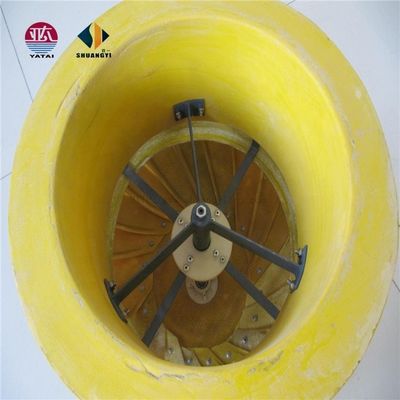 Ventilador de fluxo de turbina de plástico industrial de tipo corrente elétrica AC para demanda do mercado de retalho