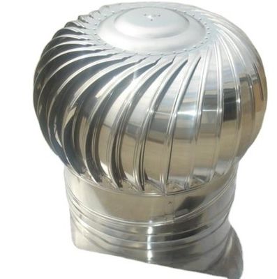 Ventilador de teto não elétrico com ventilador de turbina de vento de 5 polegadas e material SS304