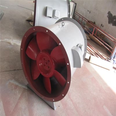 Ventilador axial para temperatura industrial de escape livre operação de montagem em pé