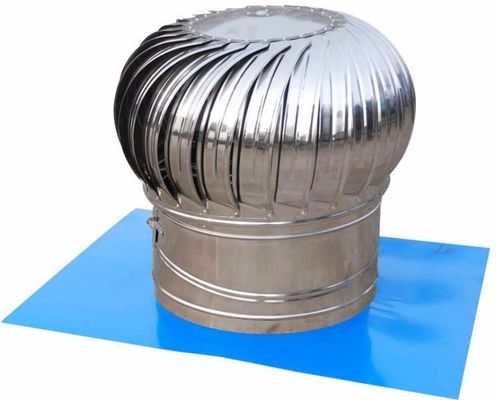 Qingdao Loading Port Roof Fan de aço inoxidável sem energia a baixo custo