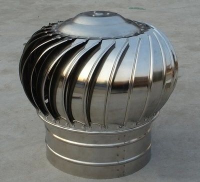 Qingdao Loading Port Roof Fan de aço inoxidável sem energia a baixo custo