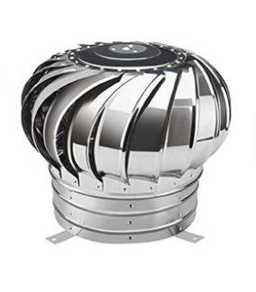Qingdao Loading Port Roof Fan de aço inoxidável sem energia a baixo custo
