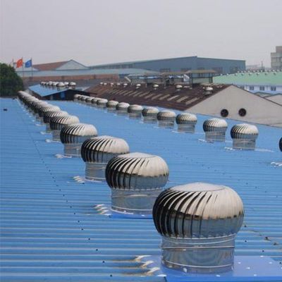 Ventilador de exaustão de turbina de ventilação de telhado movido pelo vento personalizado para eficiência ideal