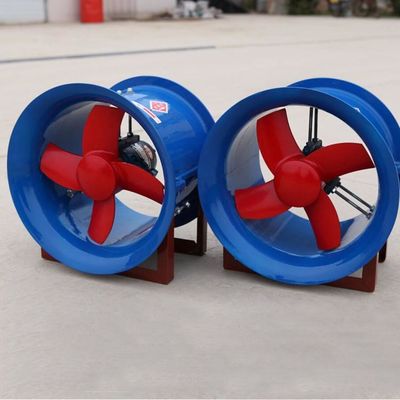 Ventiladores de circulação de ar de estufa com potência de motor de 0,25-0,75kw e tensão ideal de 50HZ