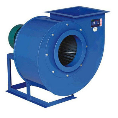 Ventilador de escape centrífugo de fibra de vidro anticorrosivo com motor ABB e montagem em pé livre
