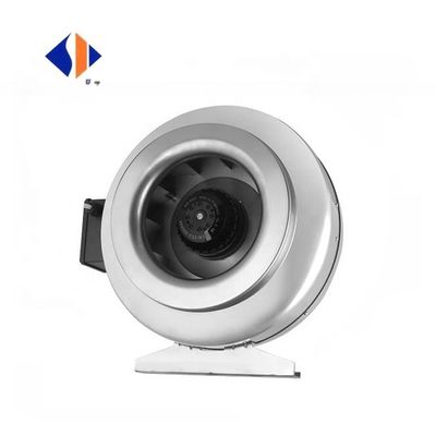 Hidroponia econômica Sala de cultivo de conduto mini ventilador centrífugo em linha com lâmina de aço