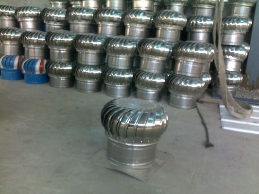 Ventilação de exaustão 600 mm Ventilador centrífugo para telhados de armazém Vents sem energia
