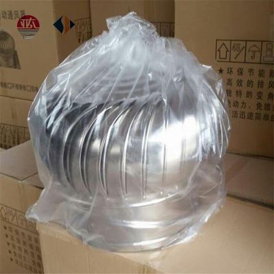 Lâmina de aço inoxidável sem ventilador de telhado elétrico para ventilação e circulação de ar no armazém