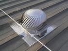 Lâmina de aço inoxidável sem potência Ventilador de turbina tipo corrente elétrica para telhado sem potência